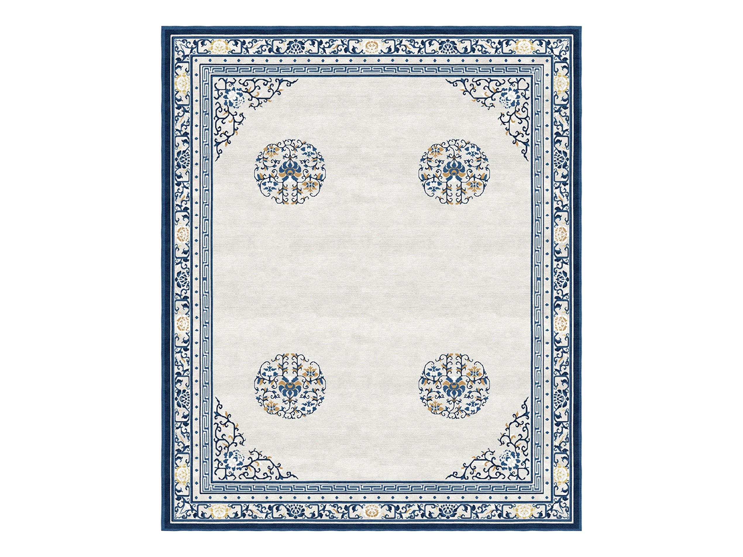 Floating Lotus Cloud Grey image