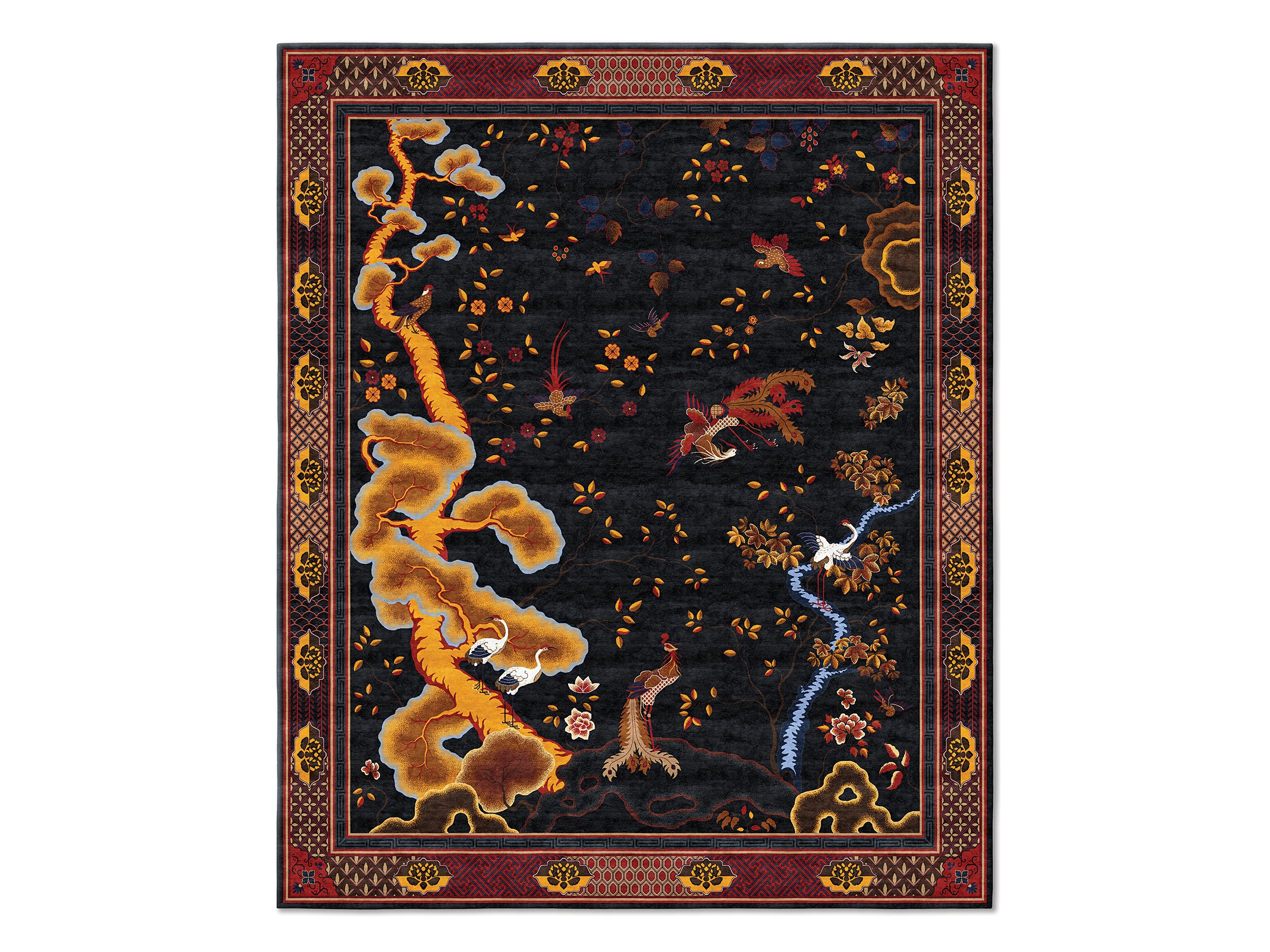Chinese Phoenix Antique Indigo image