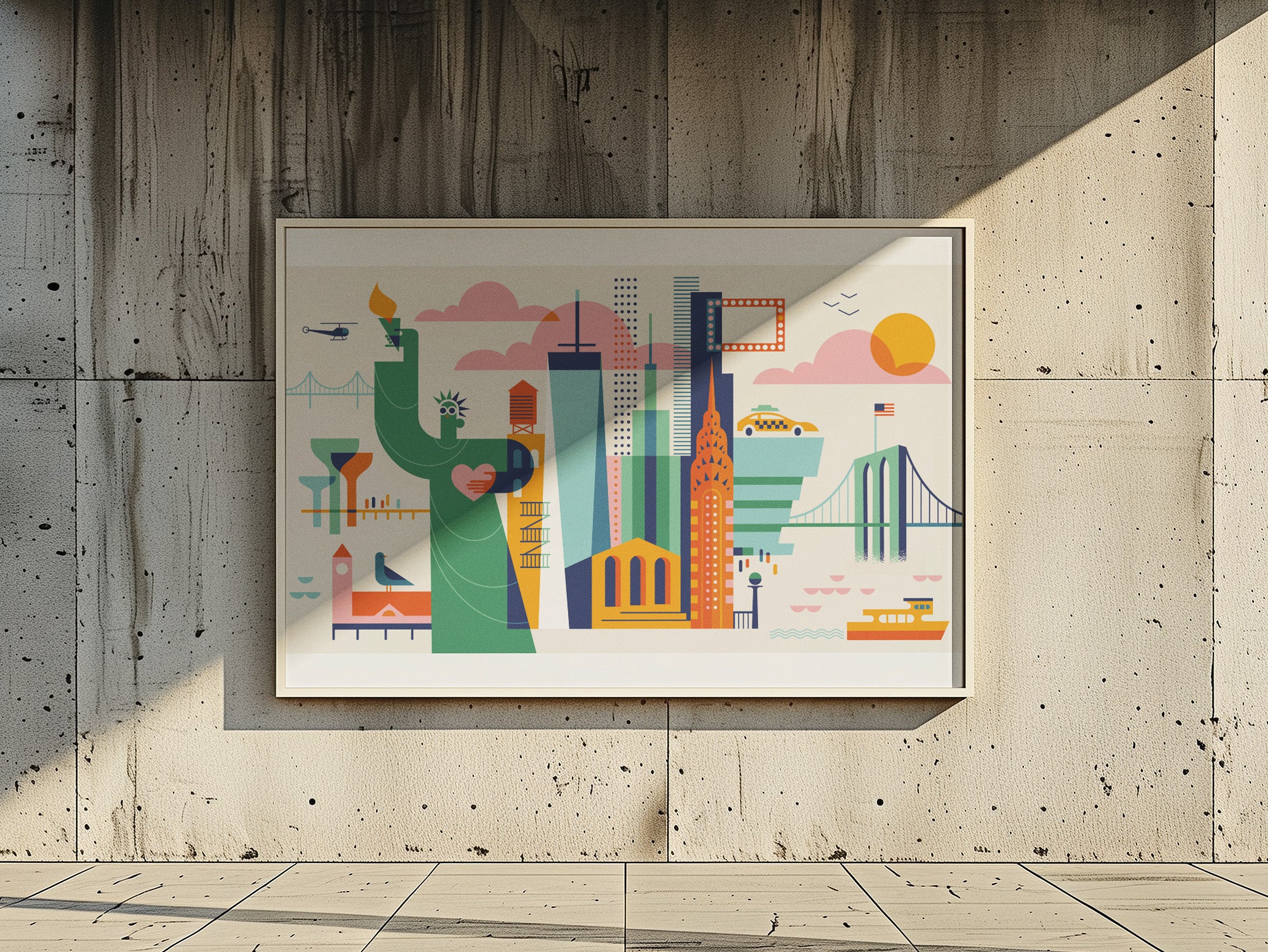 New York Landscape by Kirsten Ulve