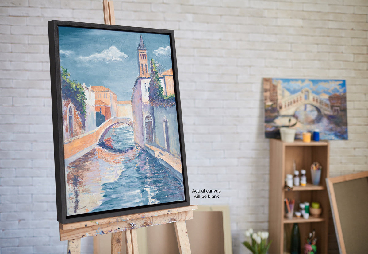 Sylvie Blank Framed Canvas 18x24