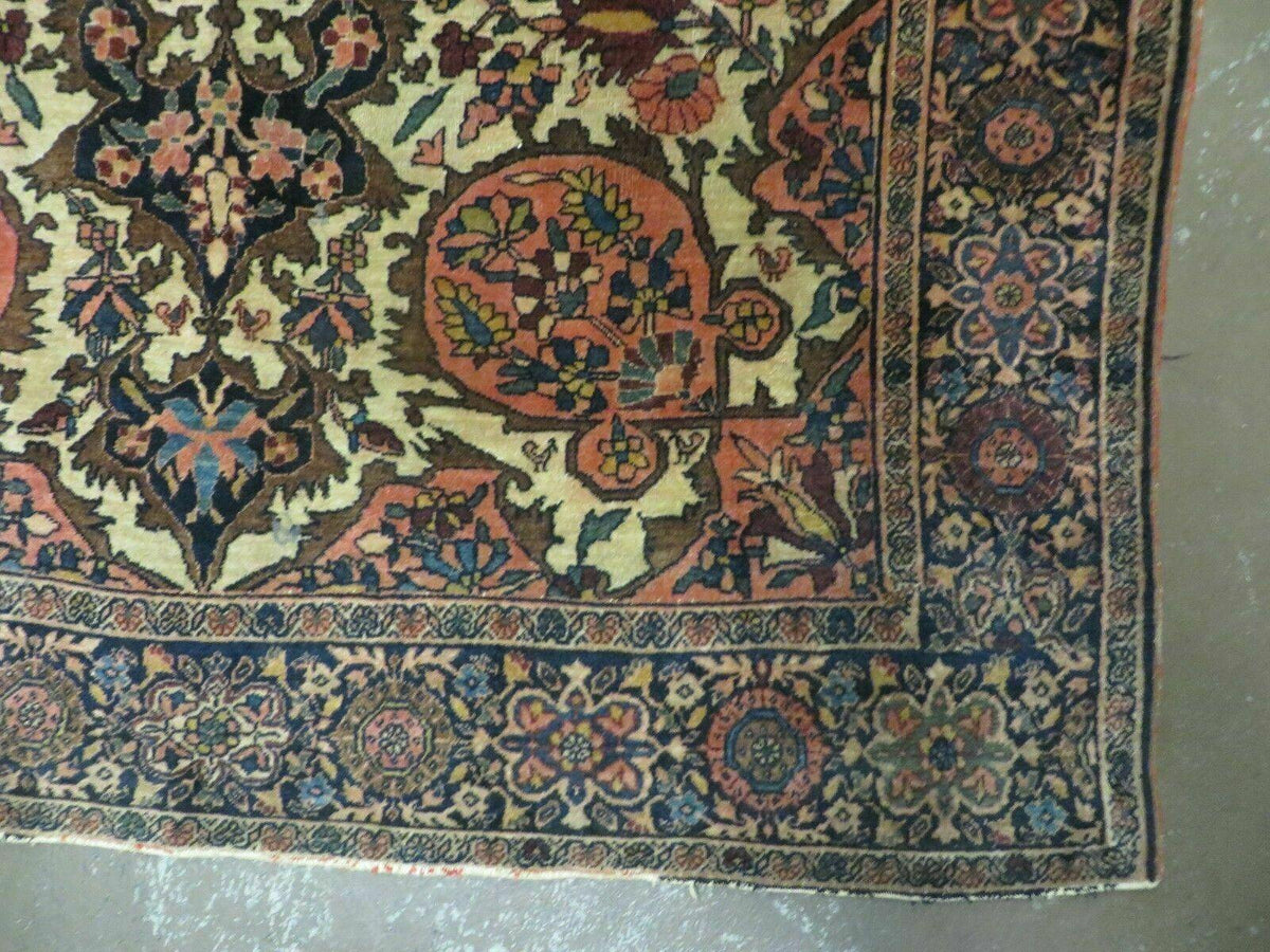 4' X 6' Antique Ultra Fine Handmade India Floral Oriental Wool Rug Carpet Nice - Jewel Rugs, view 10