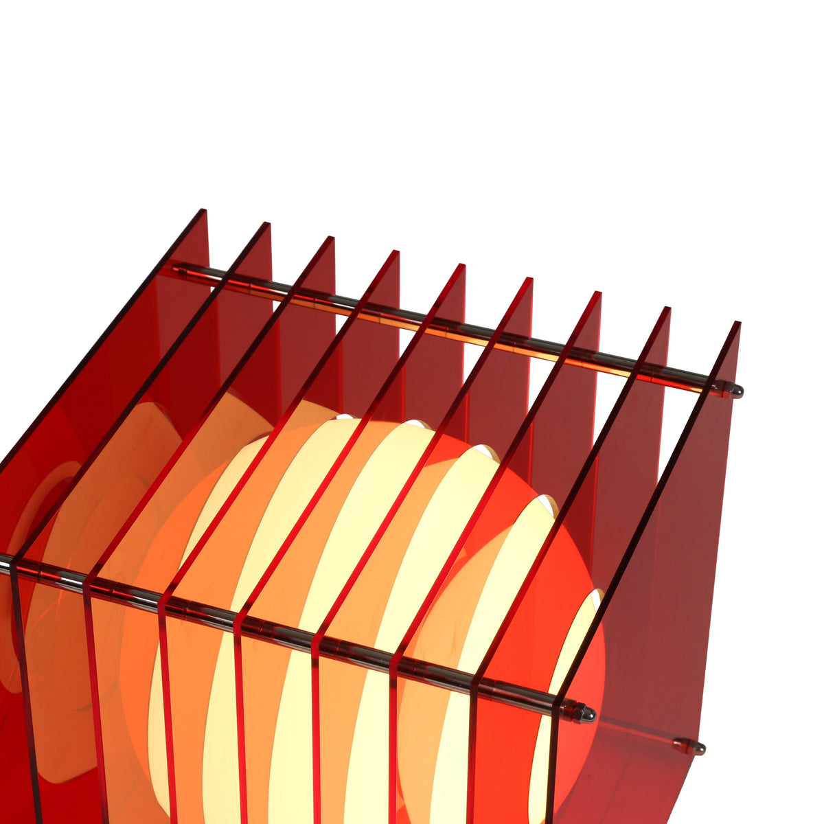 Lớp big square in red acrylic - BằNG, view 7