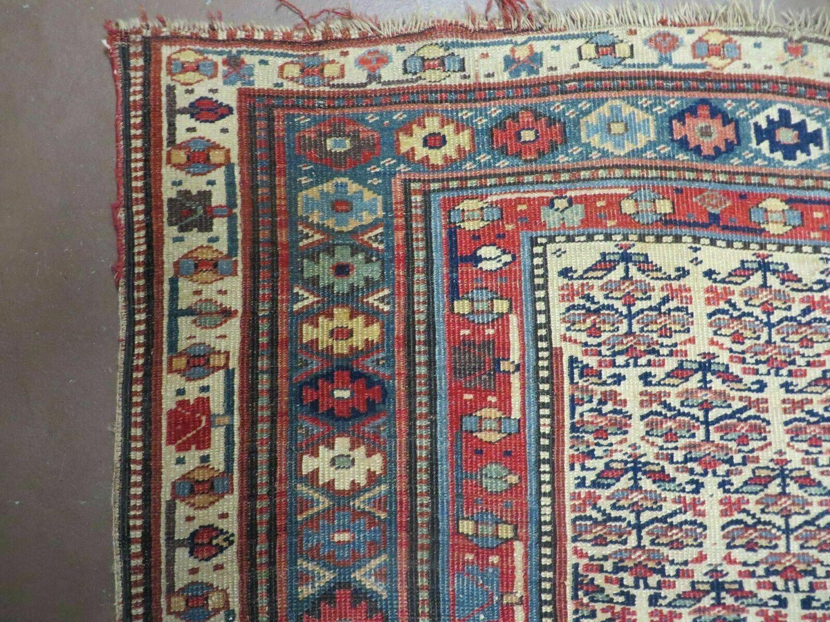 5' X 9' Antique Handmade Caucasian Kuba Wool Rug Veg Dye Runner Nice - Jewel Rugs, view 7