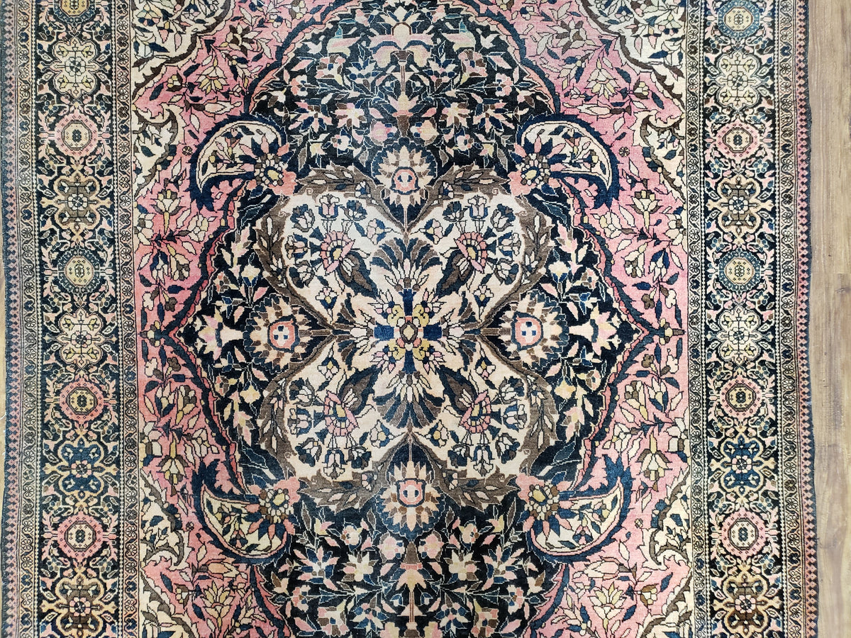 Antique Persian Farahan Rug, 4'1" x 6' 5" - Jewel Rugs, view 5