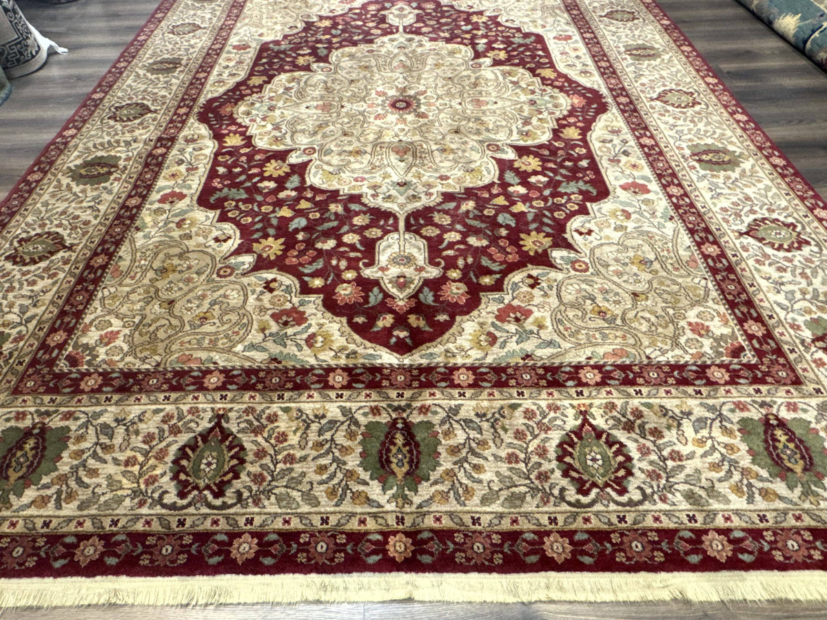 Karastan Rug 8.8 x 12, Antique Legends Royal Tabriz, Wool Pile, Vintage, Rare Design - Jewel Rugs, view 5