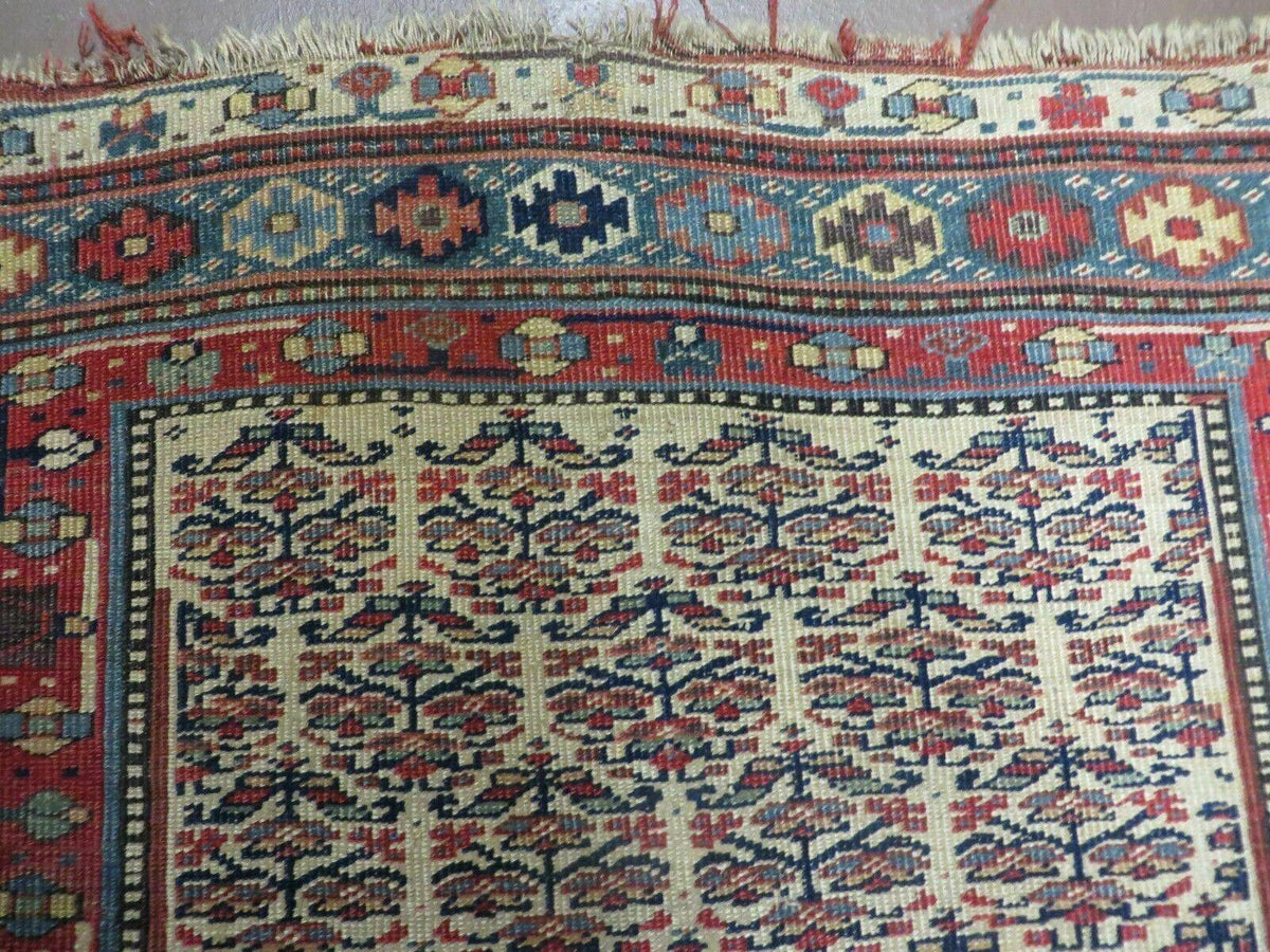 5' X 9' Antique Handmade Caucasian Kuba Wool Rug Veg Dye Runner Nice - Jewel Rugs, view 12