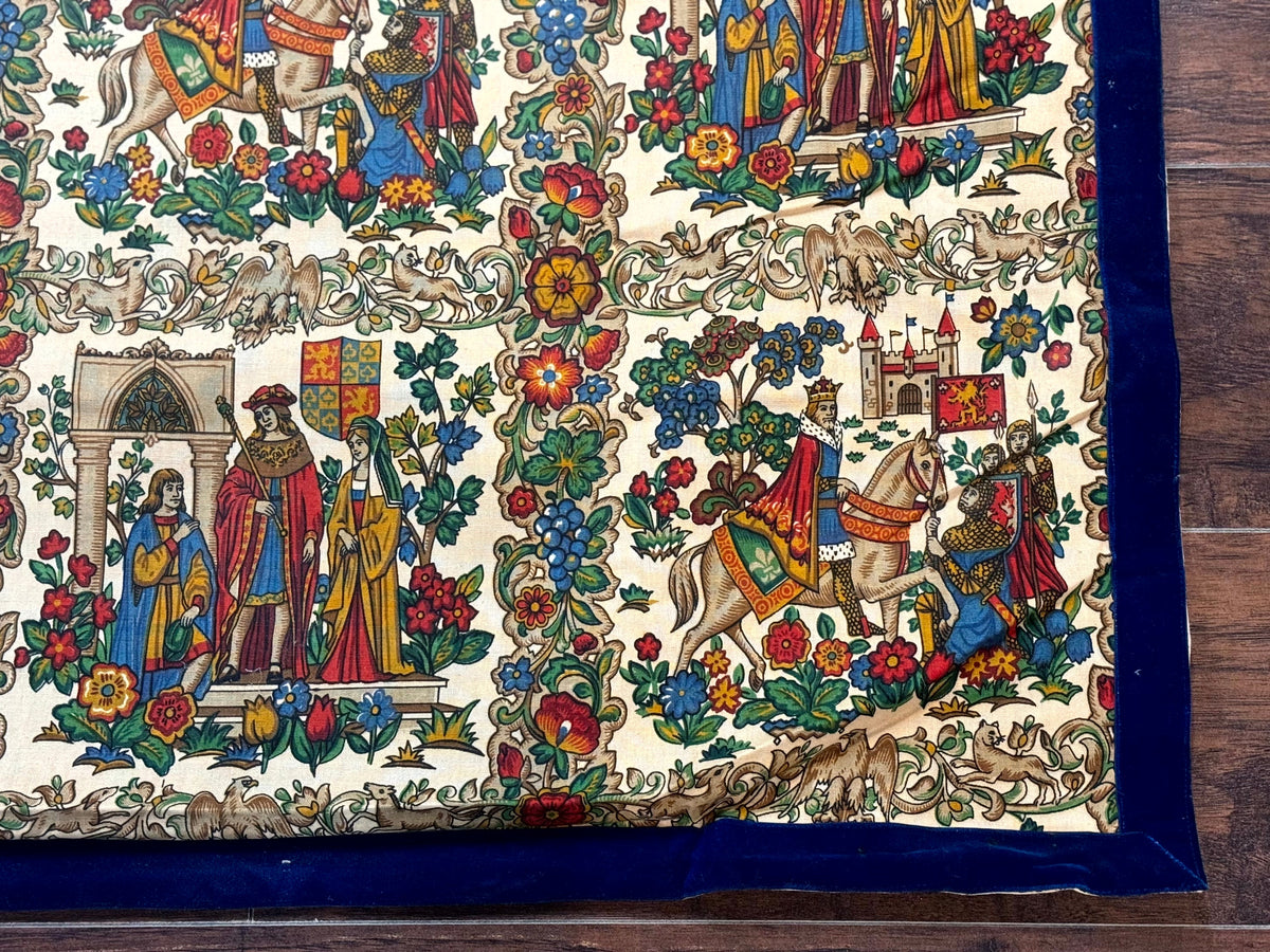 Vintage European Tapestry 4x4, Medievel Design - Jewel Rugs, view 9