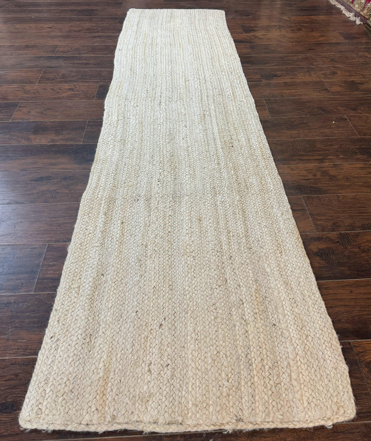 Modern Jute Runner Rug 2.7 x 10, Rug for Hallway or Kitchen, Farmhouse Rug - Jewel Rugs, view 4