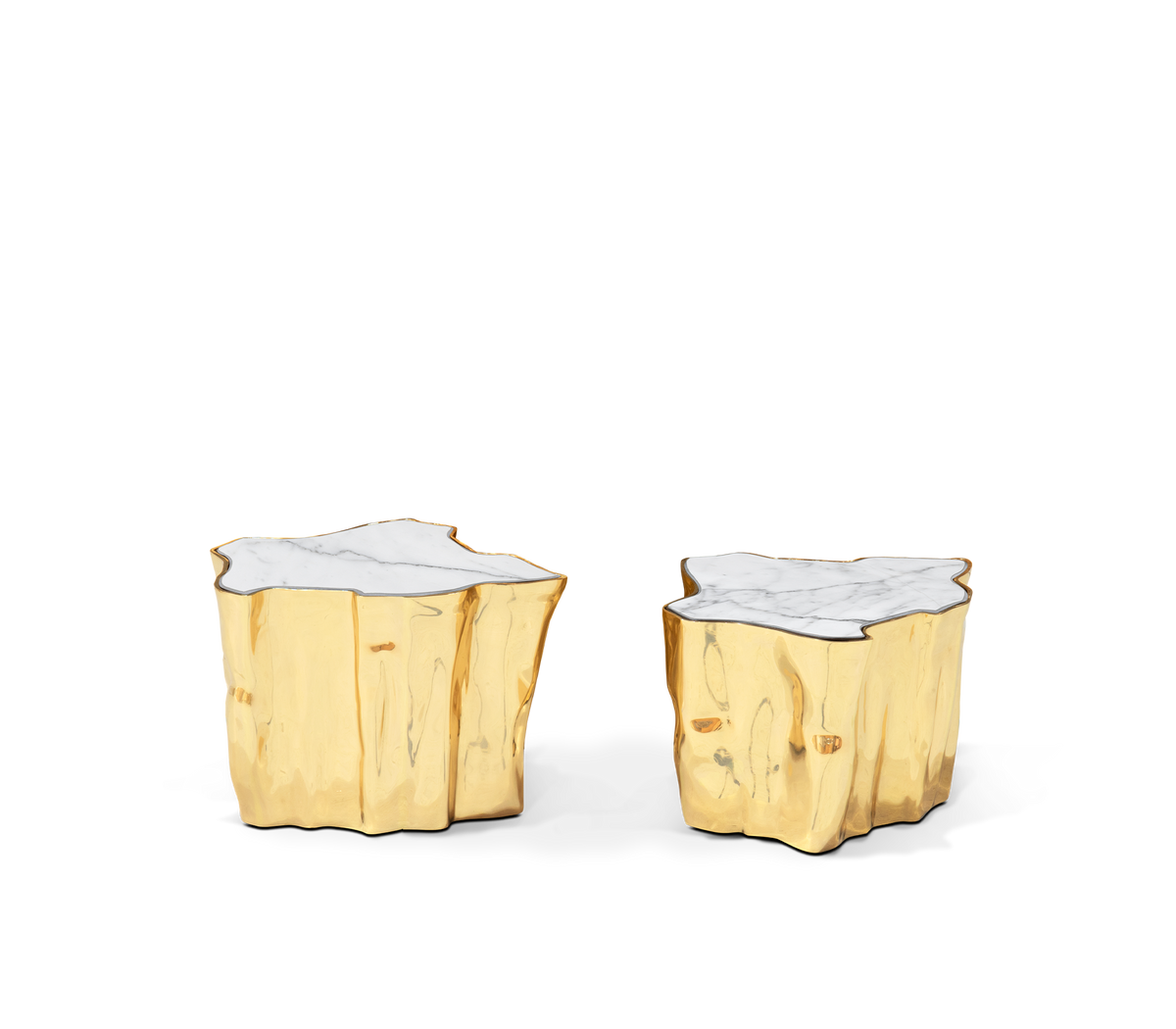 Eden Series White Center Table by Boca do Lobo – view 2