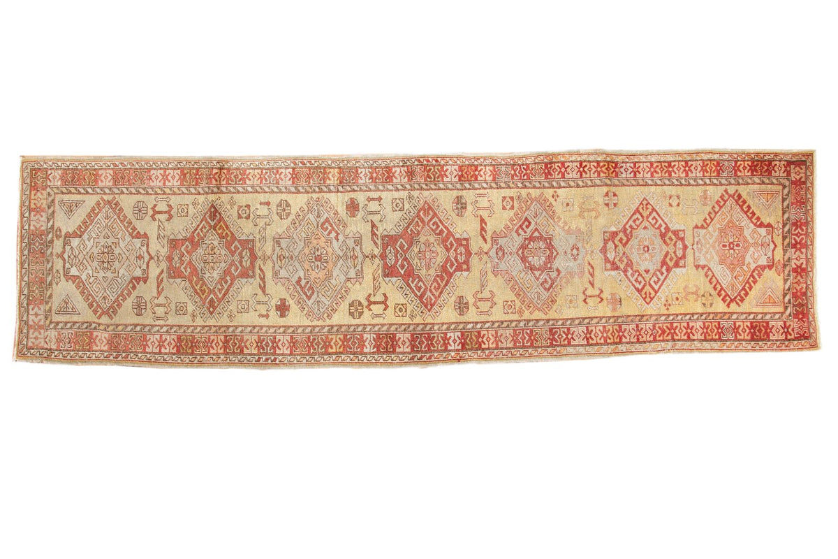 3x11 Vintage Oushak Rug Runner