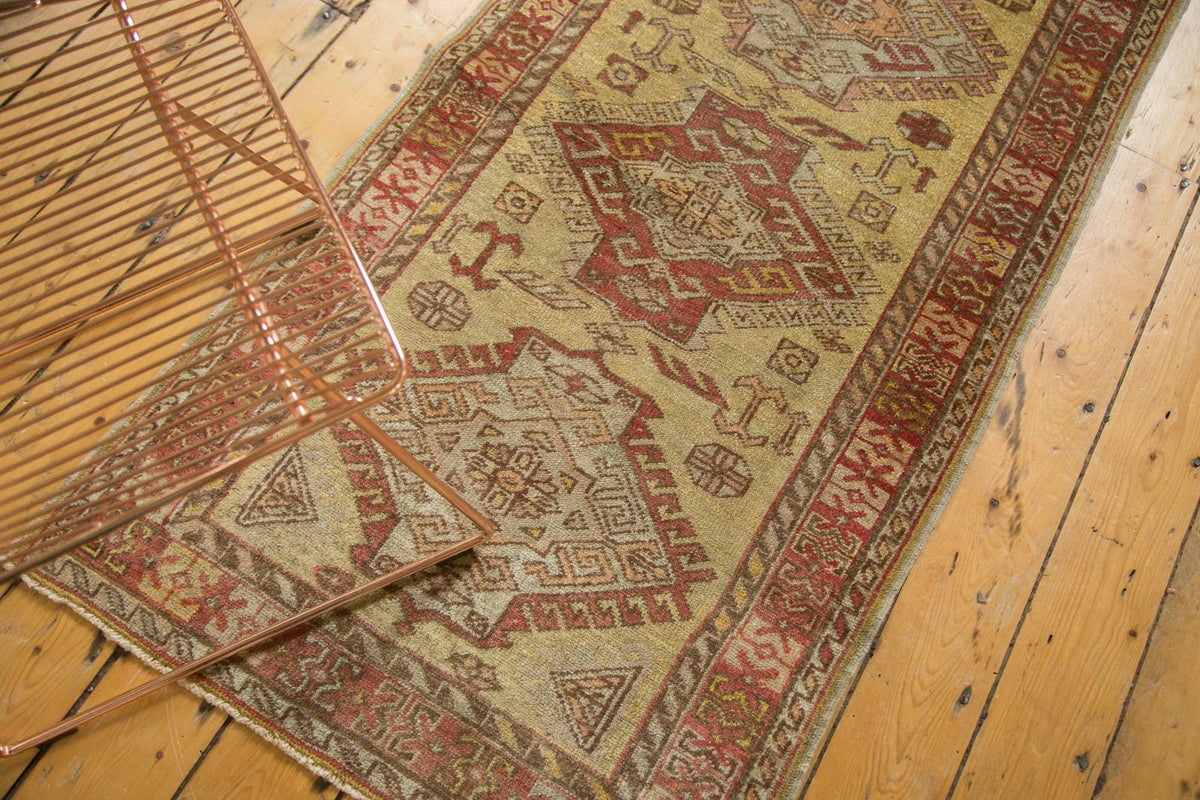 3x11 Vintage Oushak Rug Runner