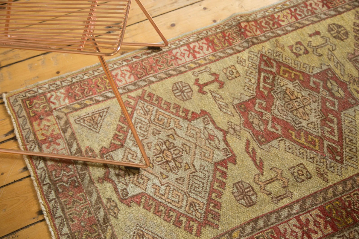 3x11 Vintage Oushak Rug Runner