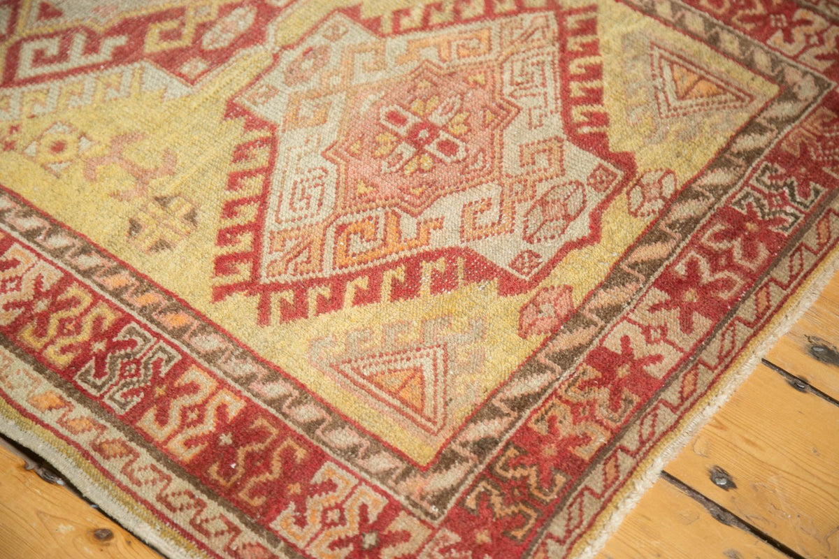 3x11 Vintage Oushak Rug Runner