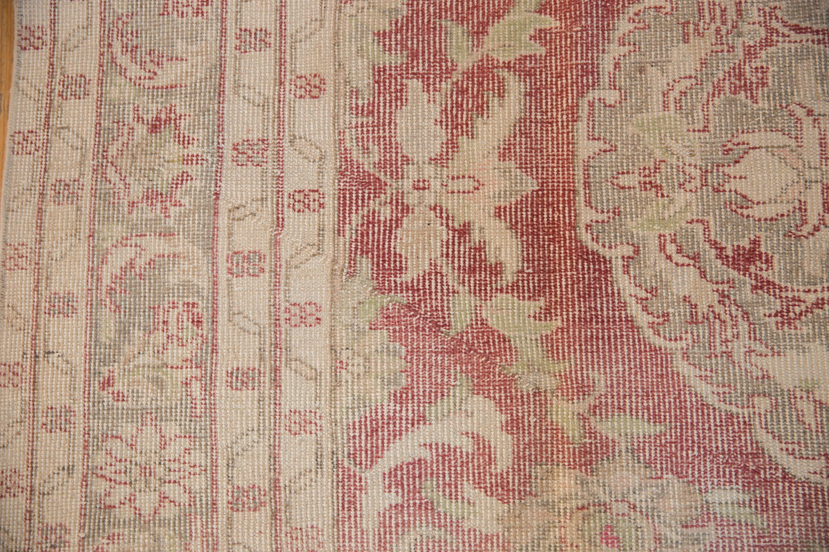 6.5x9 Vintage Distressed Oushak Carpet