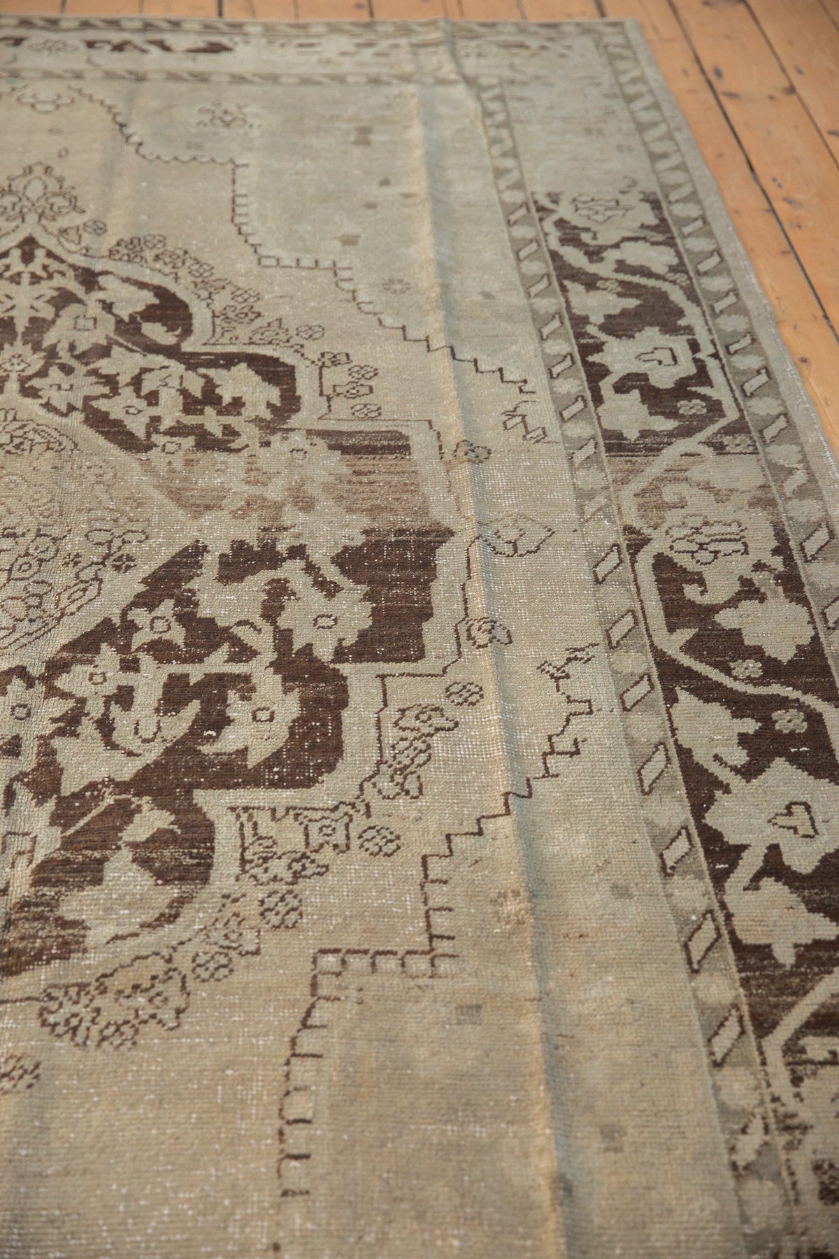 7x10 Vintage Distressed Oushak Carpet