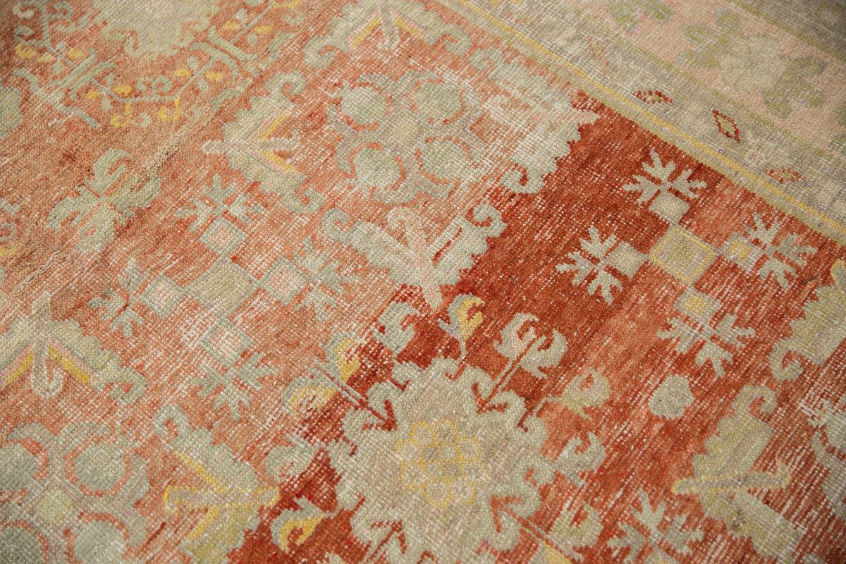 4.5x9.5 Vintage Distressed Khotan Rug Runner