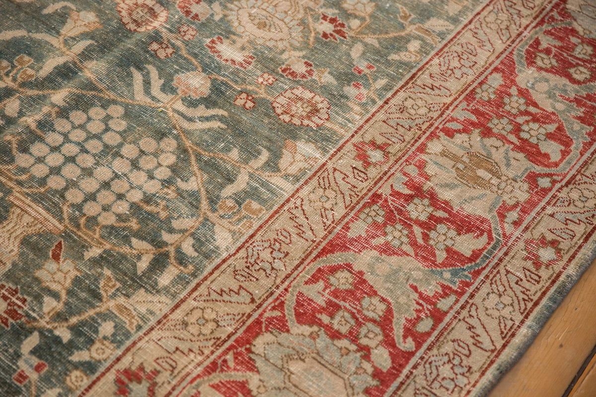 8x11.5 Vintage Distressed Tabriz Carpet