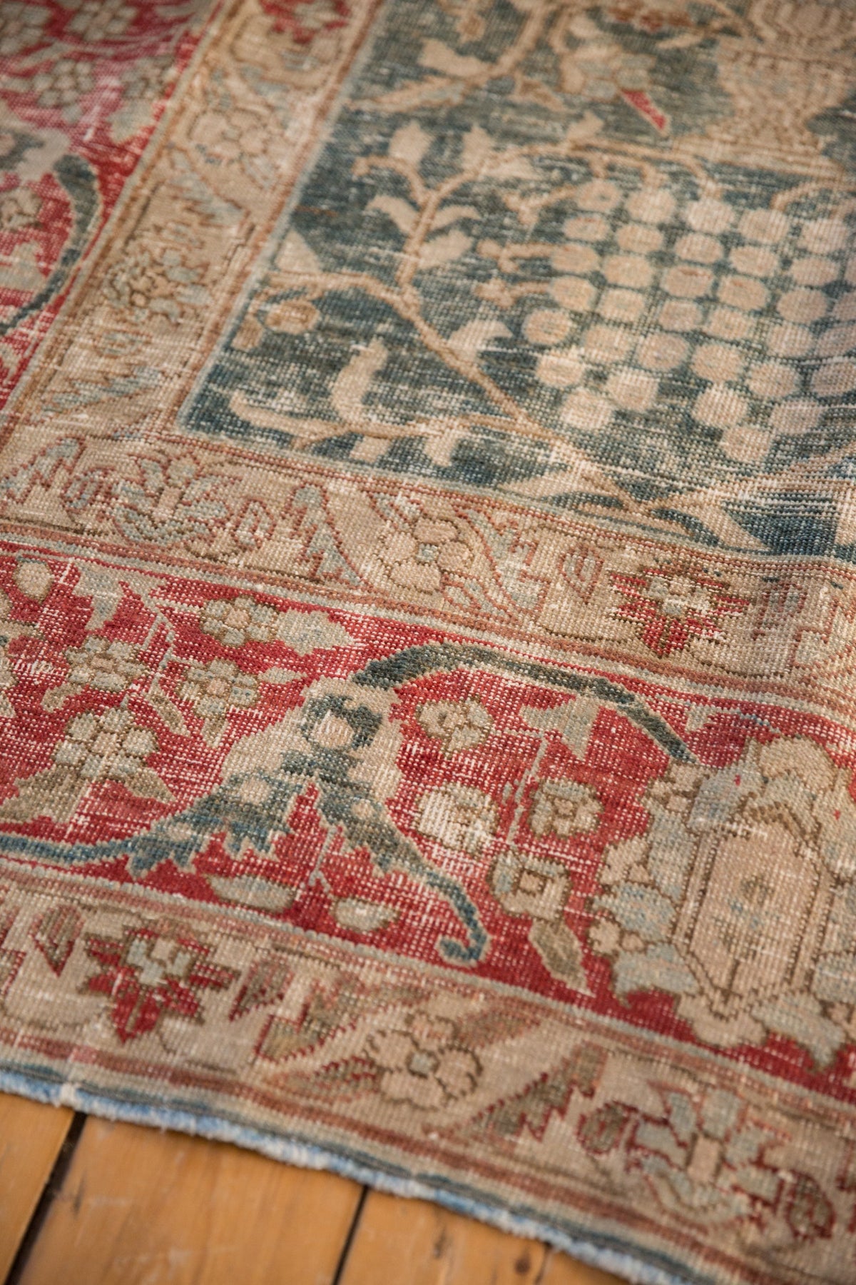 8x11.5 Vintage Distressed Tabriz Carpet