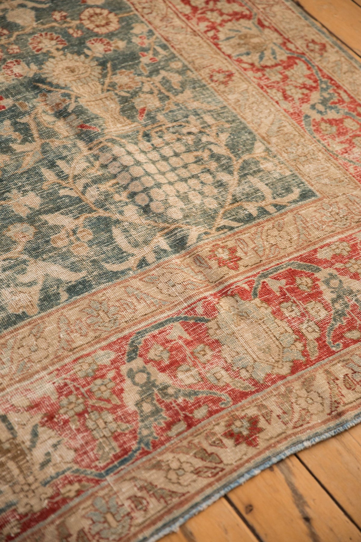8x11.5 Vintage Distressed Tabriz Carpet