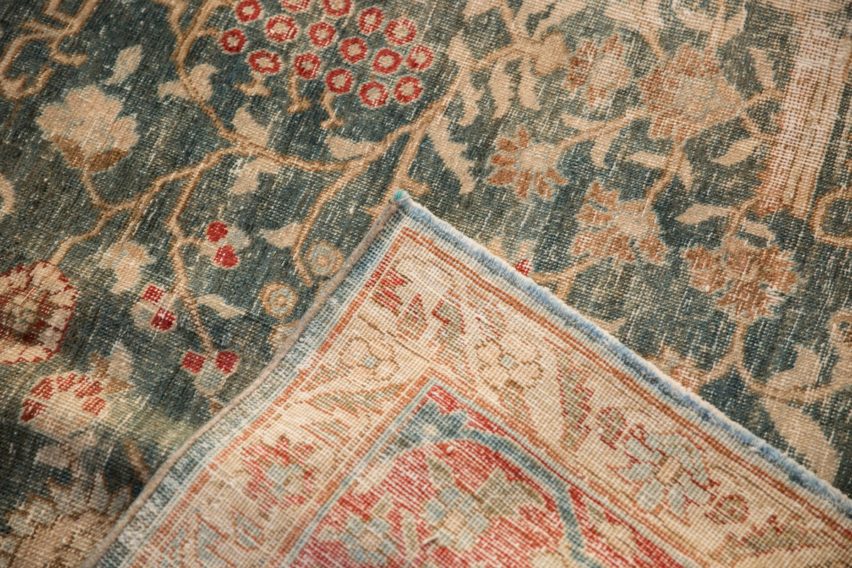 8x11.5 Vintage Distressed Tabriz Carpet