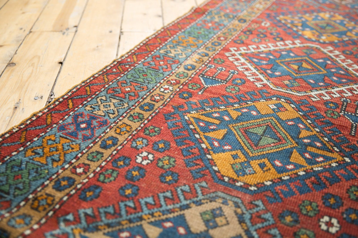 3x15 Vintage Karaja Rug Runner