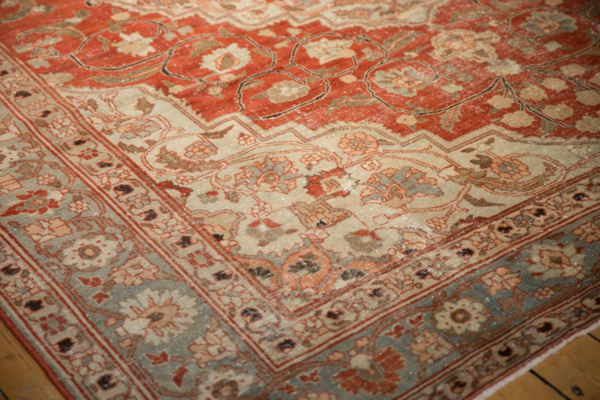 9x11.5 Vintage Distressed Khoy Carpet