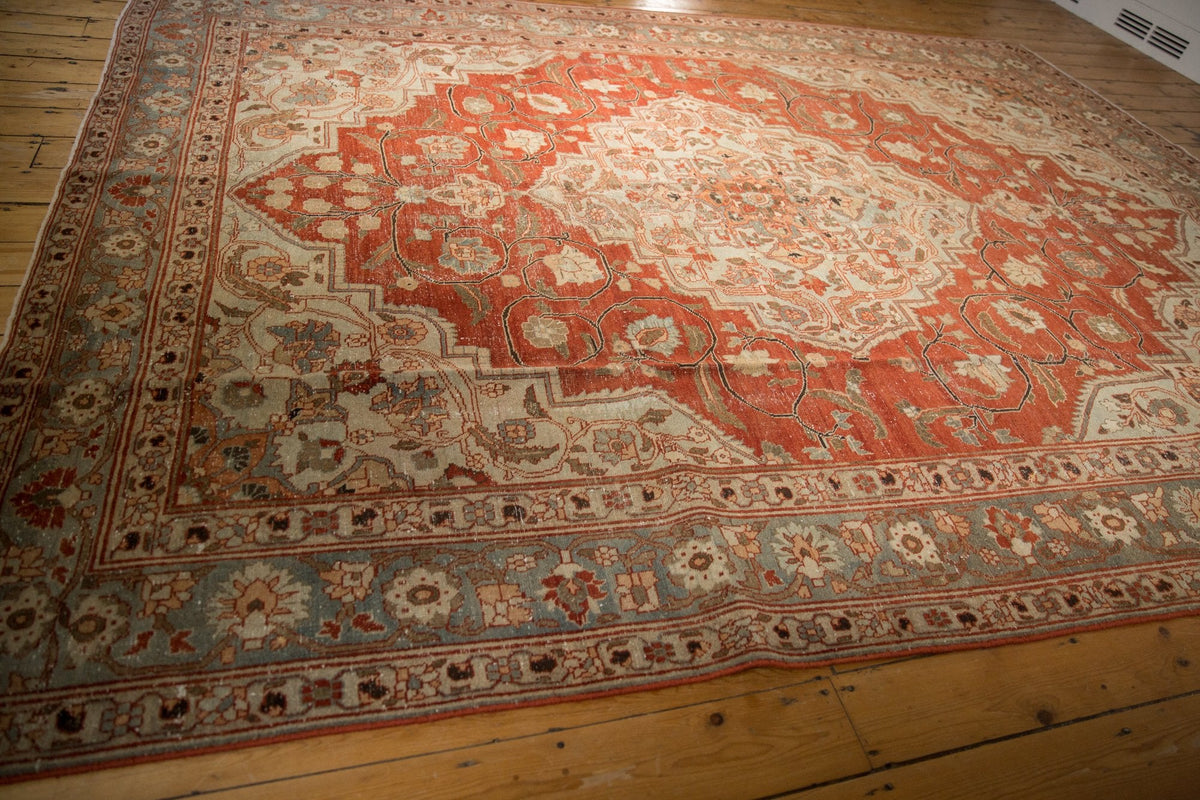 9x11.5 Vintage Distressed Khoy Carpet