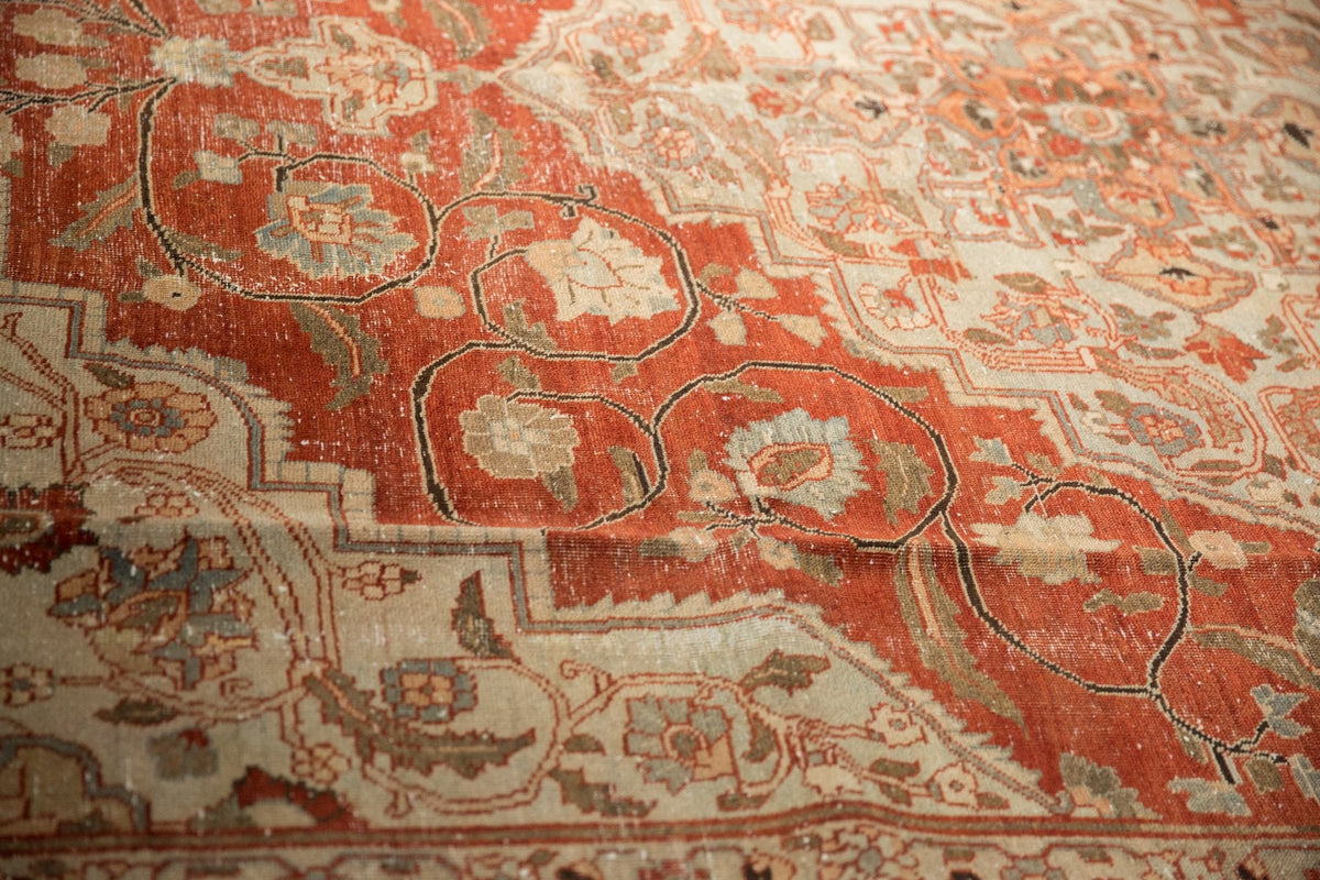 9x11.5 Vintage Distressed Khoy Carpet
