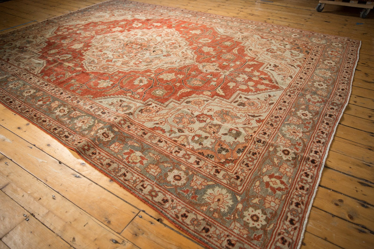 9x11.5 Vintage Distressed Khoy Carpet