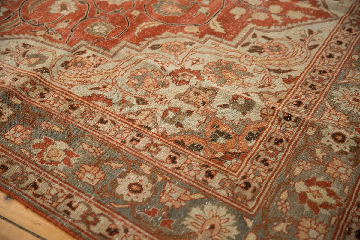 9x11.5 Vintage Distressed Khoy Carpet