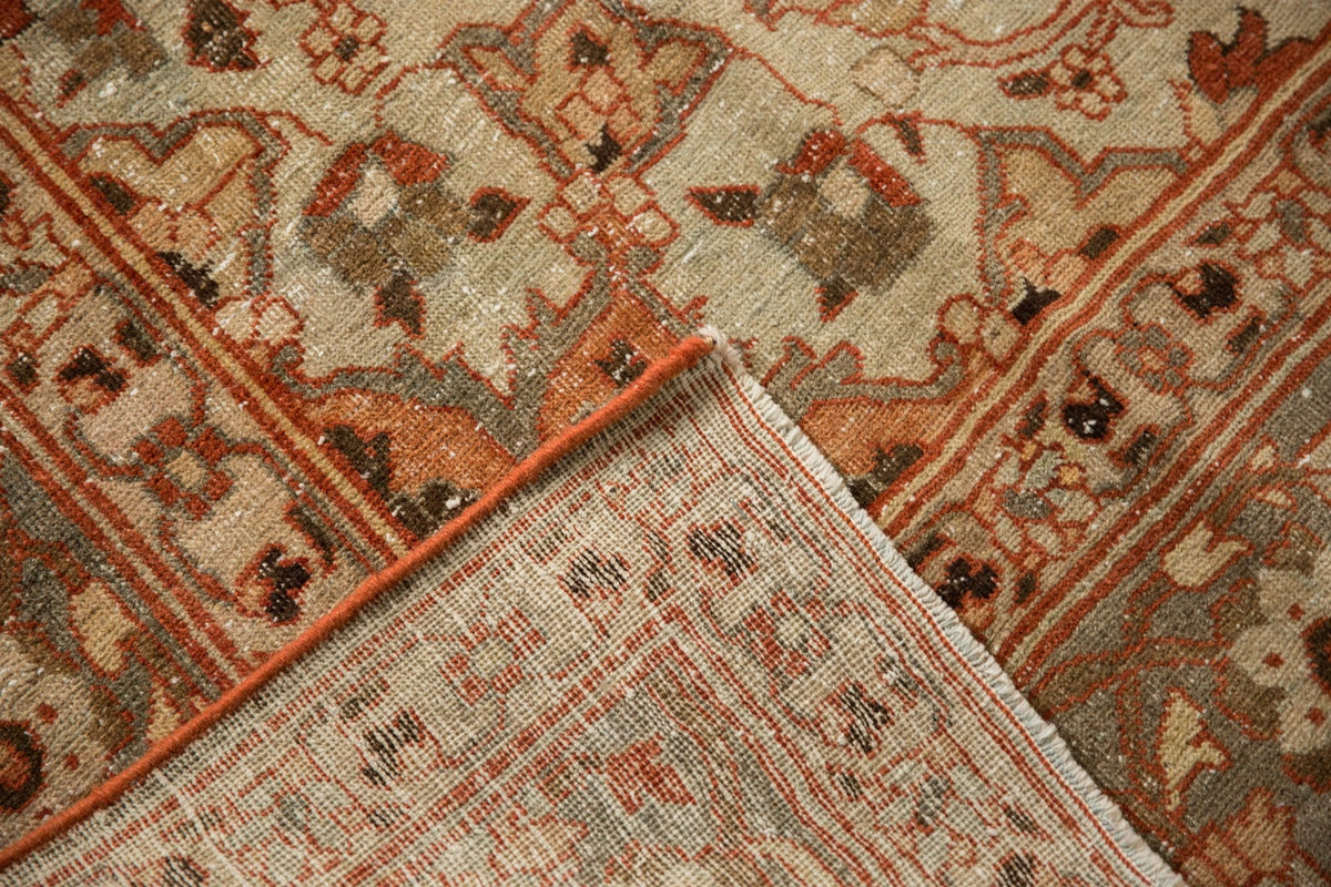 9x11.5 Vintage Distressed Khoy Carpet