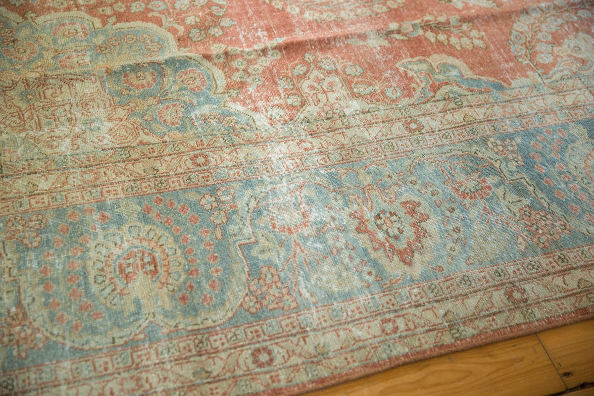 9.5x13.5 Vintage Distressed Mahal Carpet