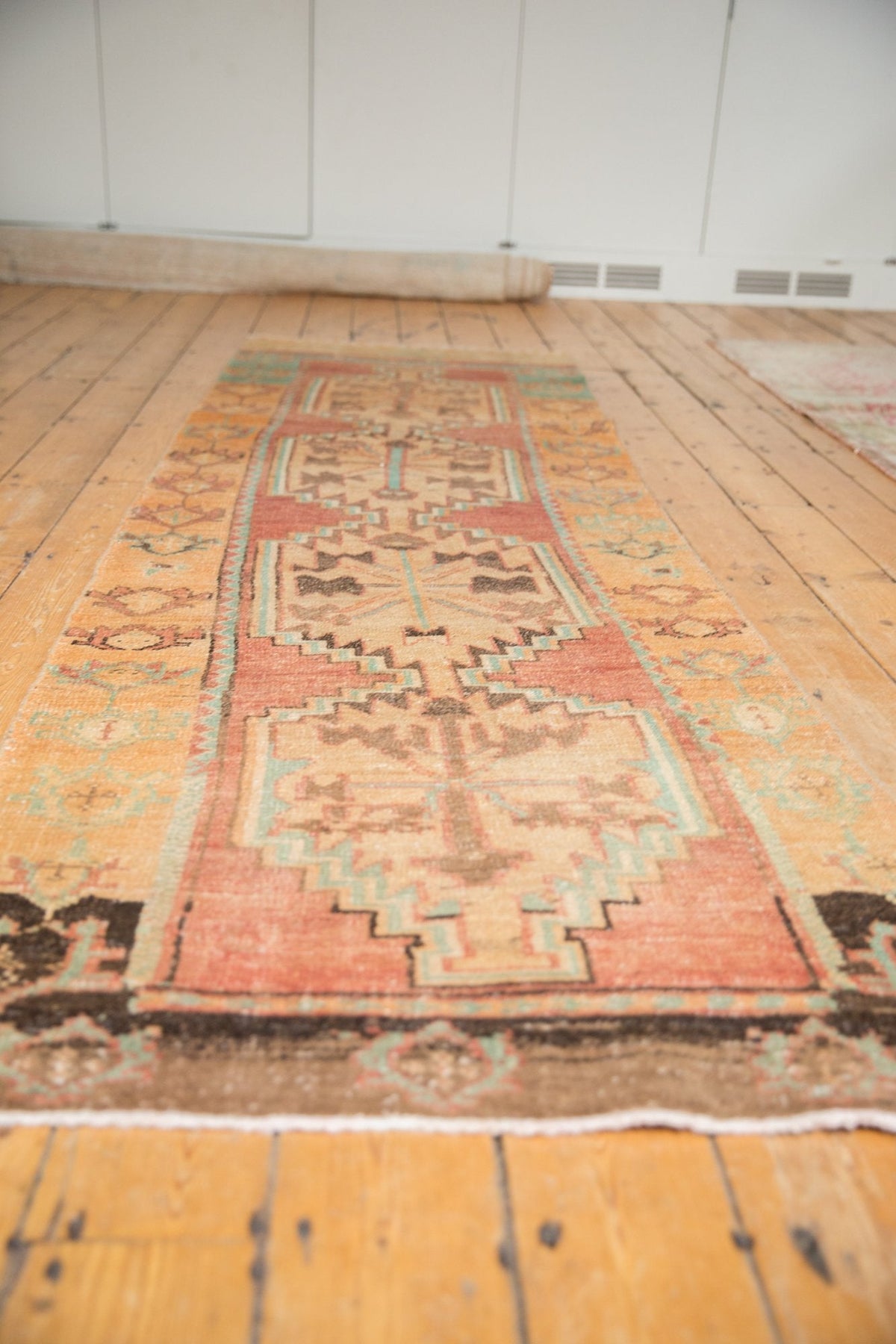 3x10 Vintage Distressed Oushak Rug Runner