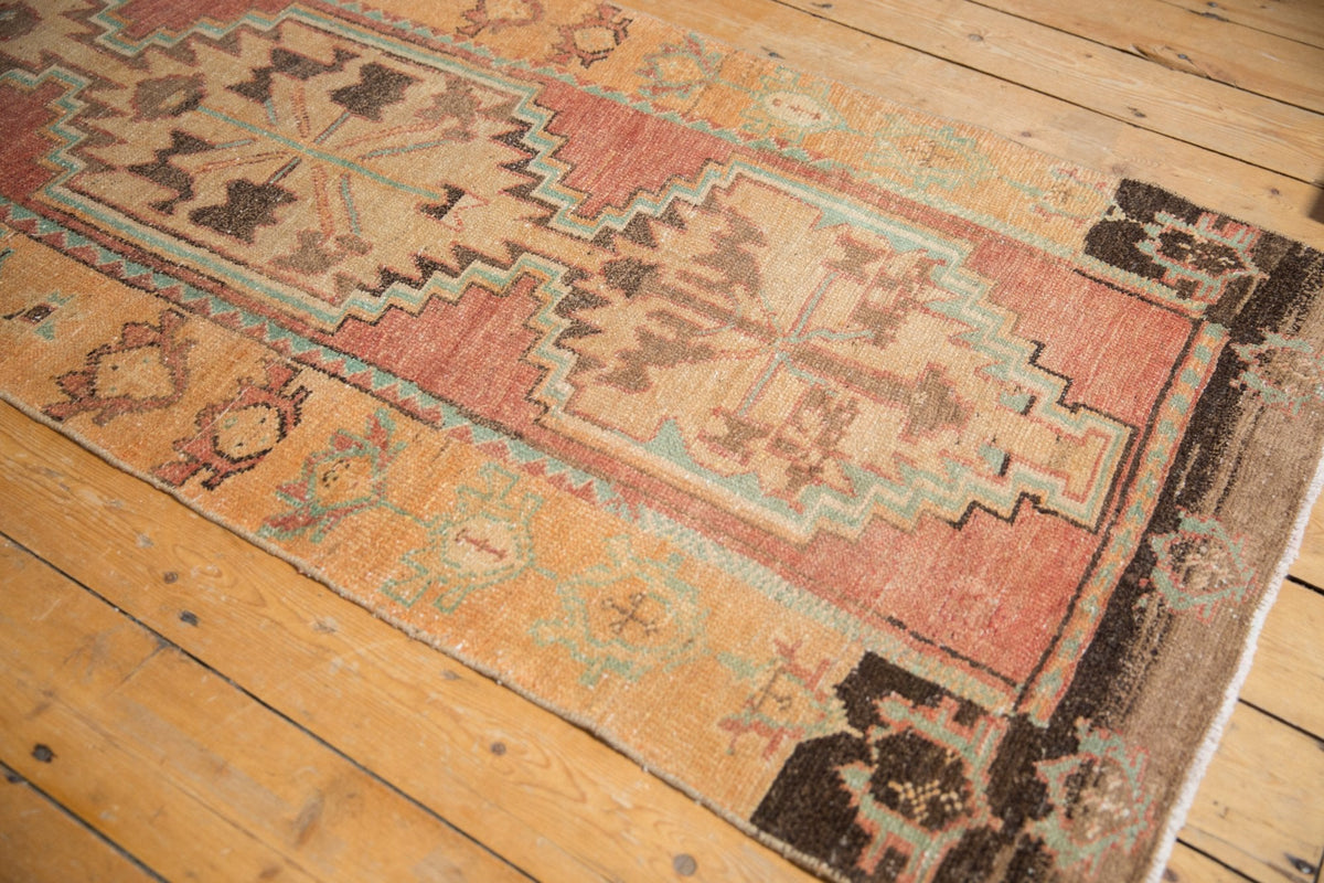 3x10 Vintage Distressed Oushak Rug Runner