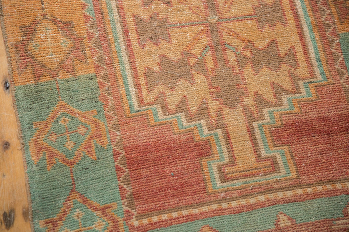 3x10 Vintage Distressed Oushak Rug Runner