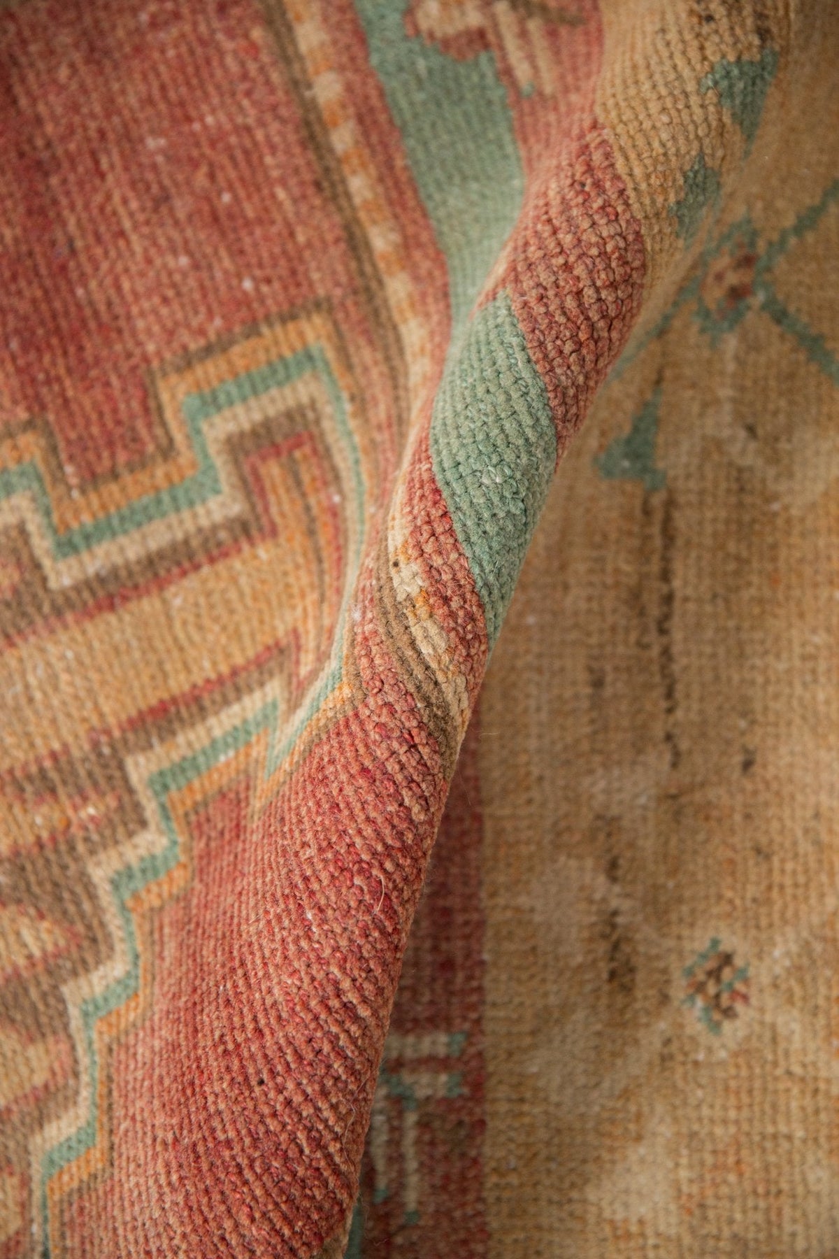 3x10 Vintage Distressed Oushak Rug Runner