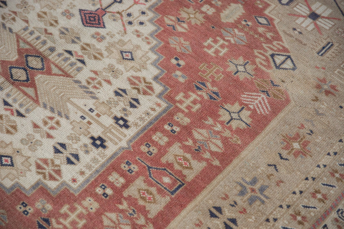 6x9.5 Vintage Distressed Oushak Carpet