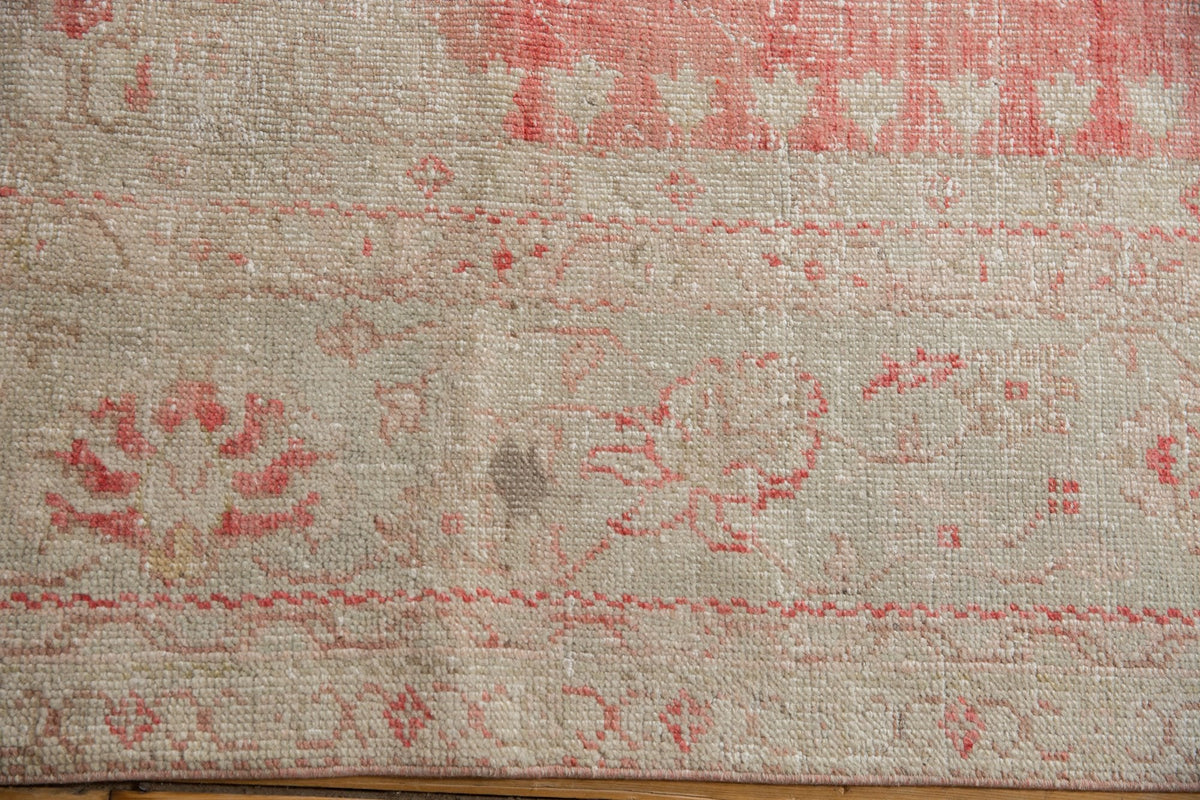 10x14 Vintage Distressed Oushak Carpet