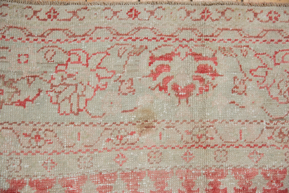 10x14 Vintage Distressed Oushak Carpet
