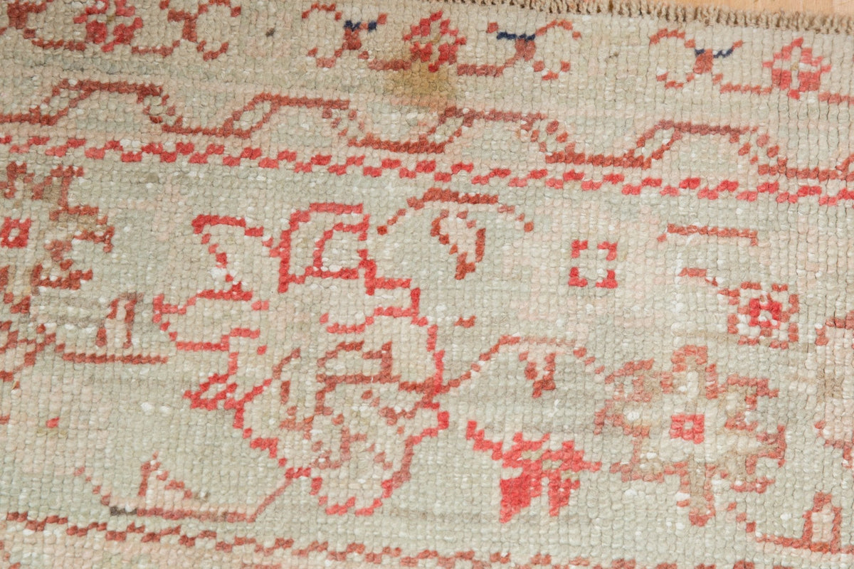 10x14 Vintage Distressed Oushak Carpet