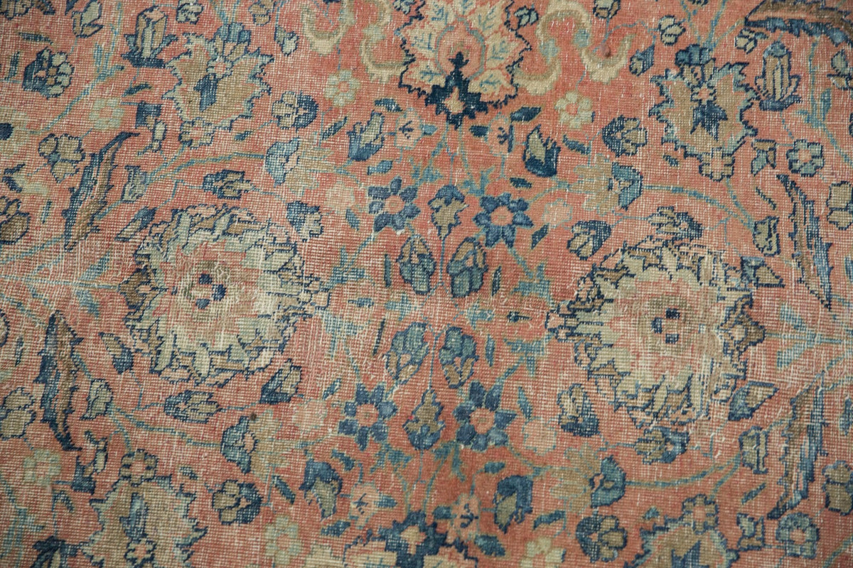 13x18 Vintage Distressed Tabriz Carpet