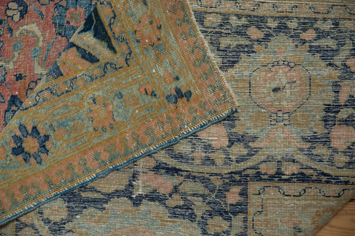 13x18 Vintage Distressed Tabriz Carpet