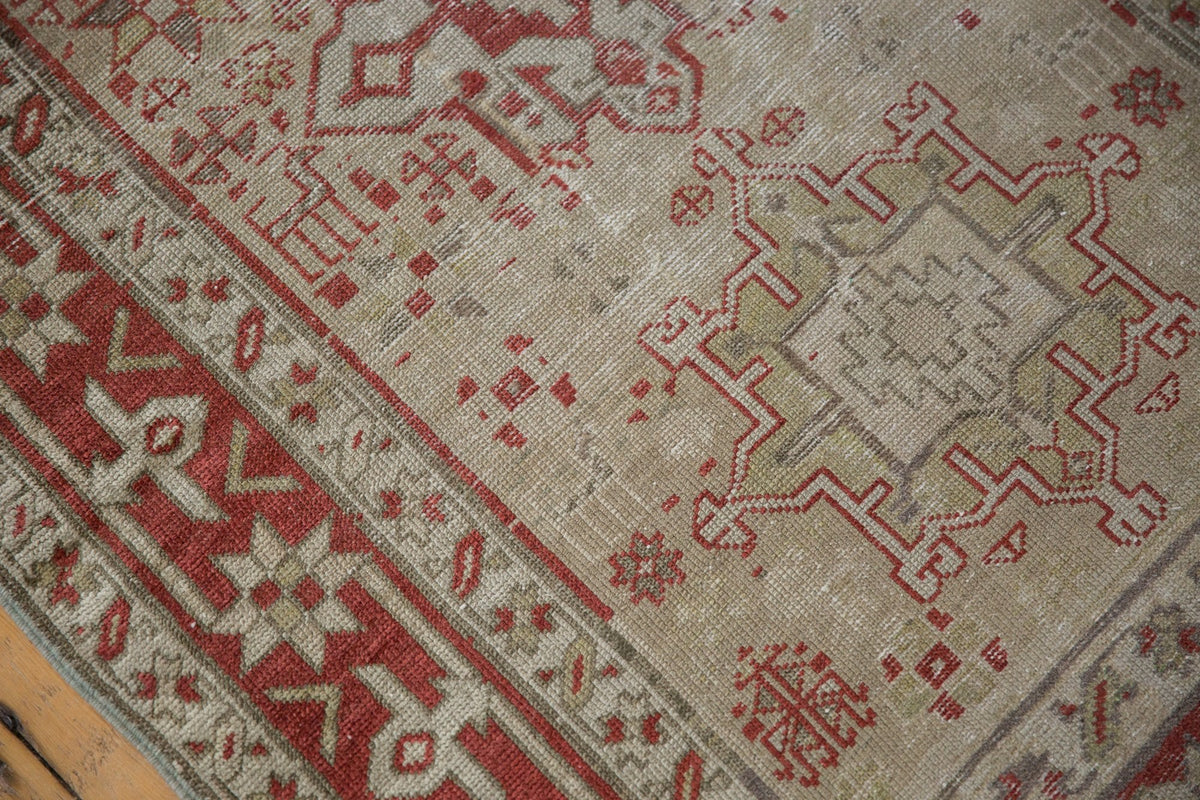 3x13 Vintage Distressed Karaja Rug Runner