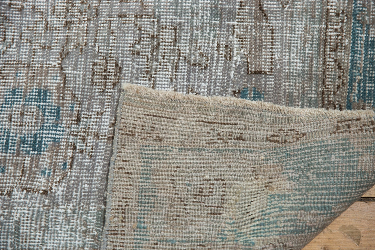 7.5x10.5 Vintage Distressed Oushak Carpet