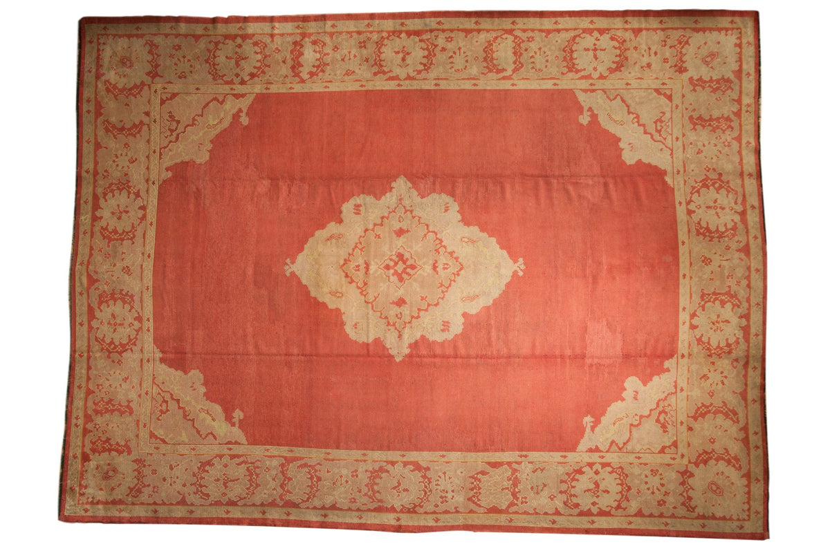 12x16 Vintage Oushak Carpet