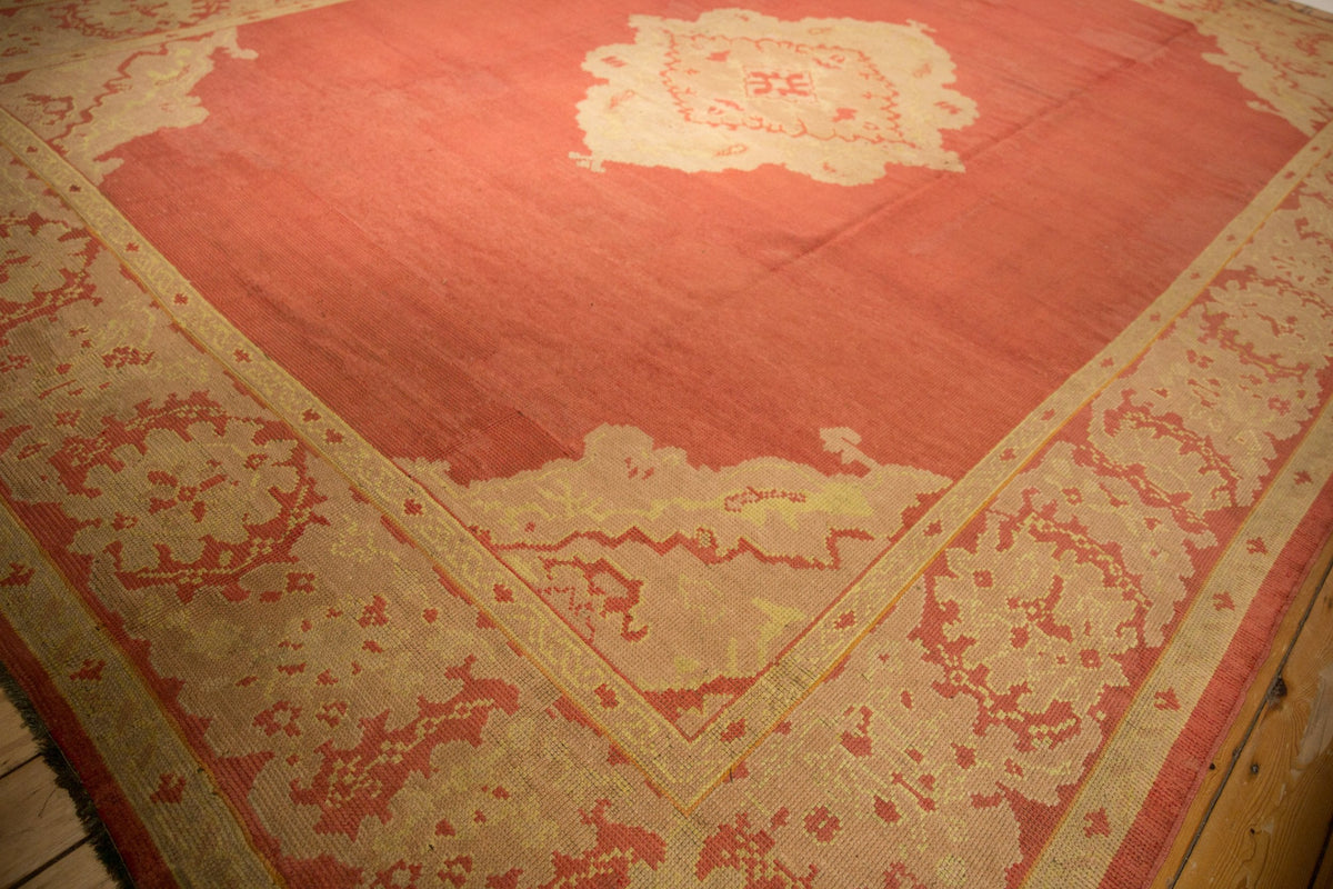 12x16 Vintage Oushak Carpet