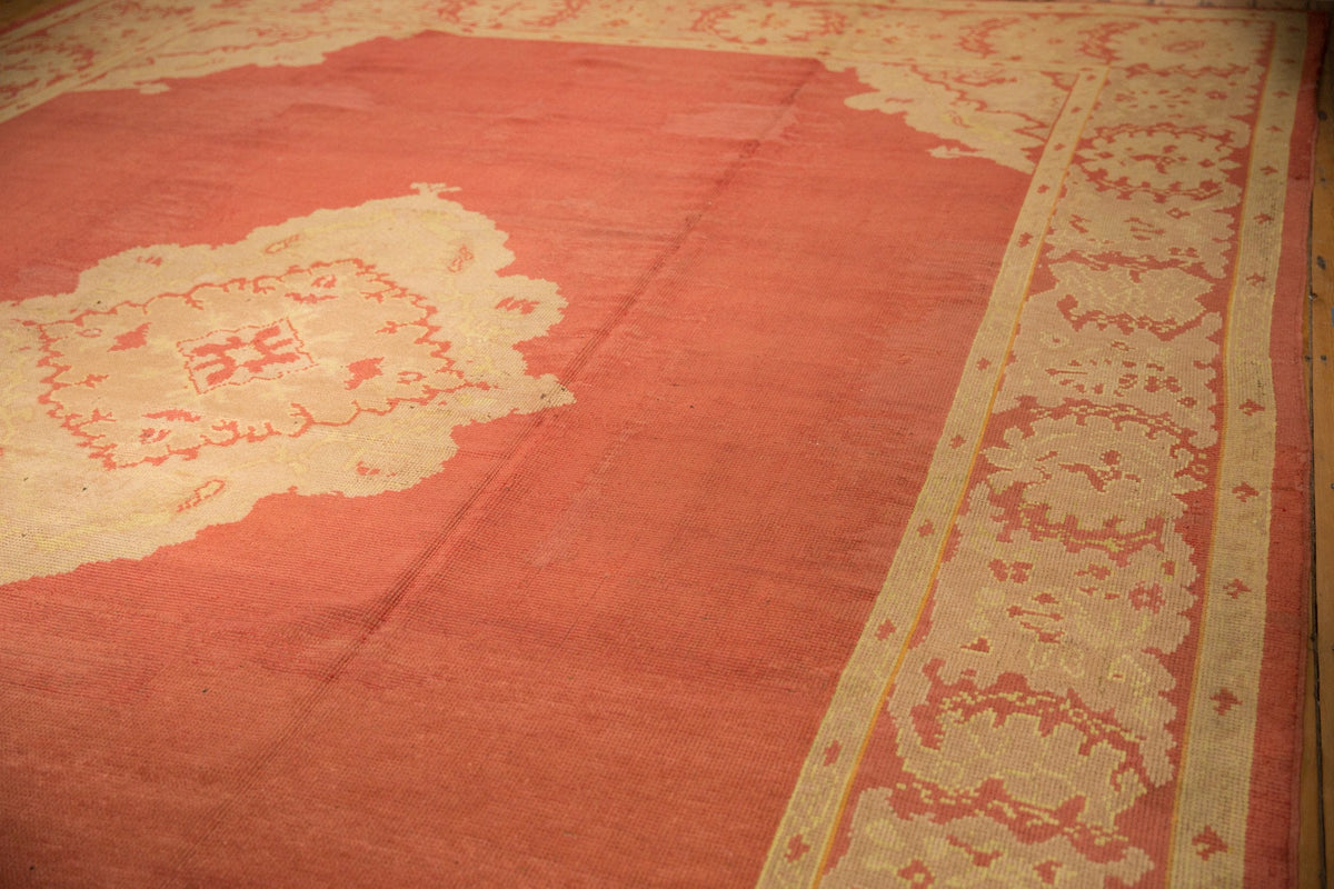 12x16 Vintage Oushak Carpet