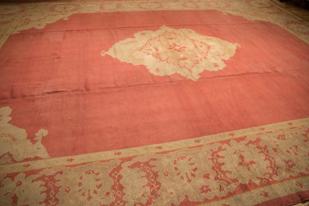 12x16 Vintage Oushak Carpet