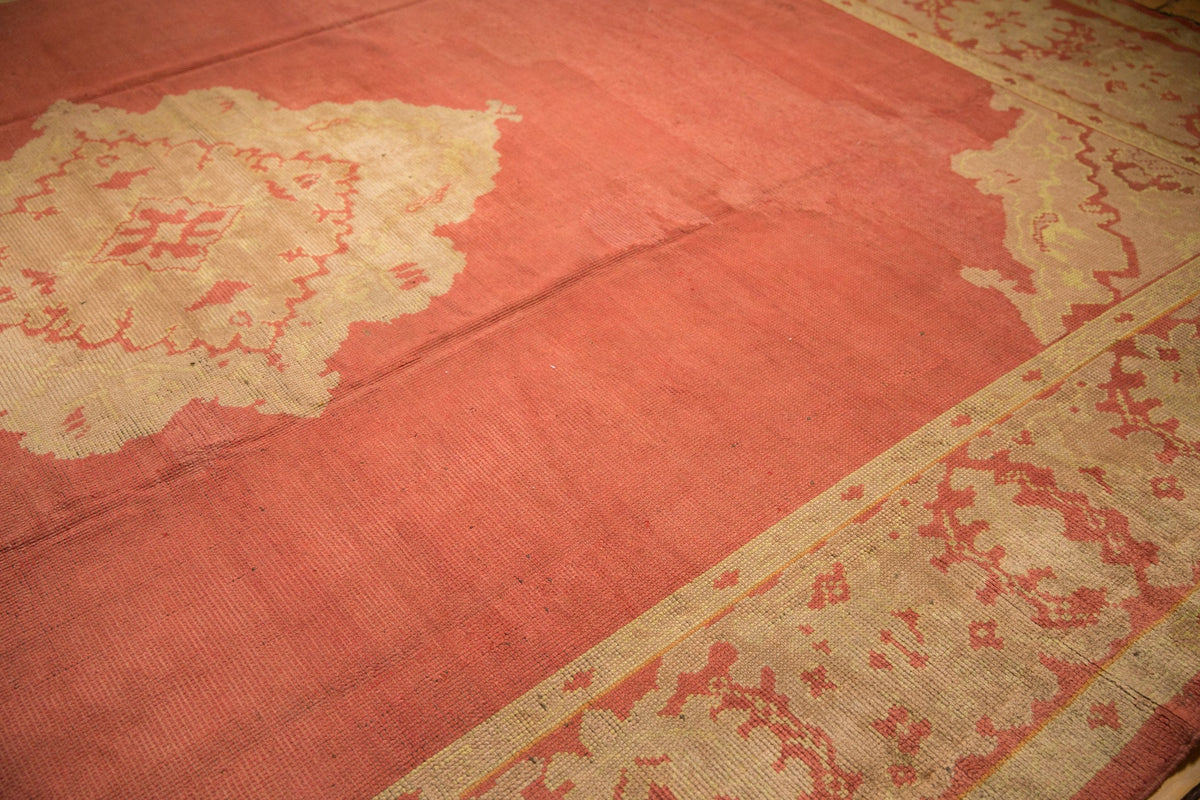 12x16 Vintage Oushak Carpet