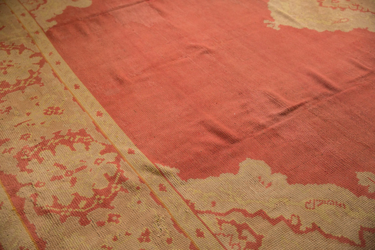 12x16 Vintage Oushak Carpet